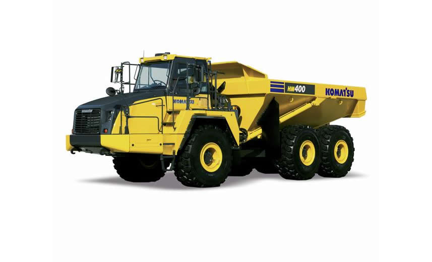 Komatsu HM400-5: Potencia, estabilidad y eficiencia sobre cualquier terreno