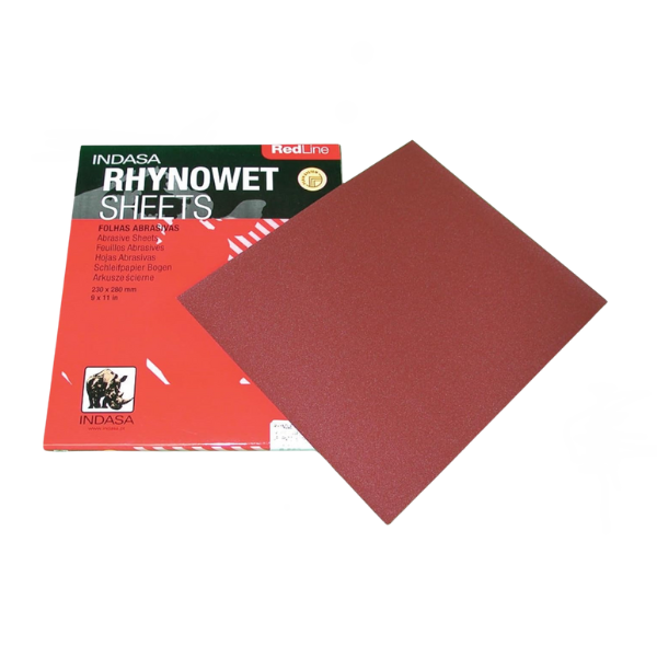Lijas Rhynowet Red Line pack 50 unidades Indasa