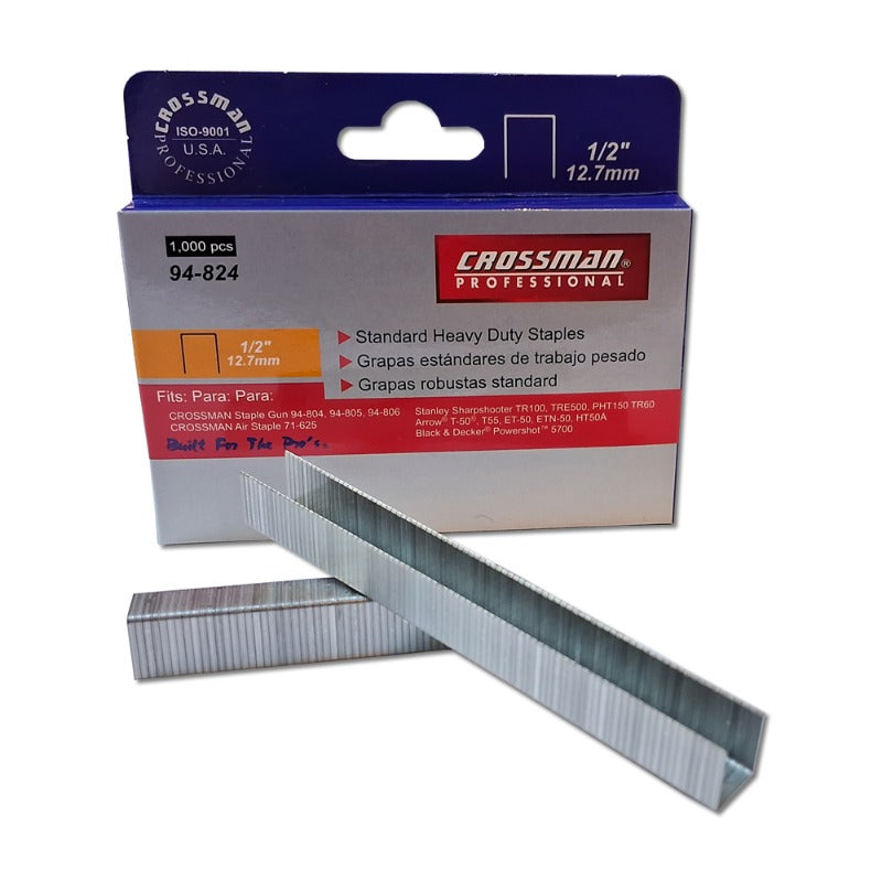 GRAPA CROSSMAN # 94-824 1/2" CAJA 1.000 PZAS