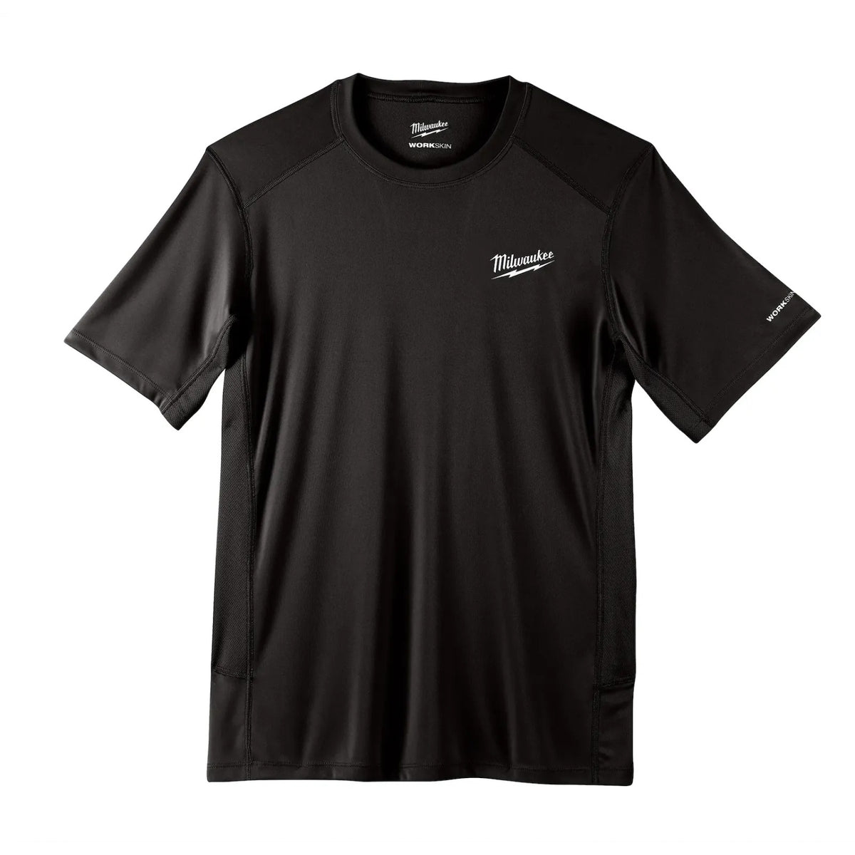 POLERA MANGA CORTA NEGRA WORKSKIN MILWAUKEE TALLA XL 414B-XL