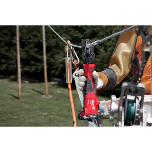 PRENSATERMINALES BATERIA 6TN CON APERTURA M18 FORCE LOGIC (2979-22) MILWAUKEE