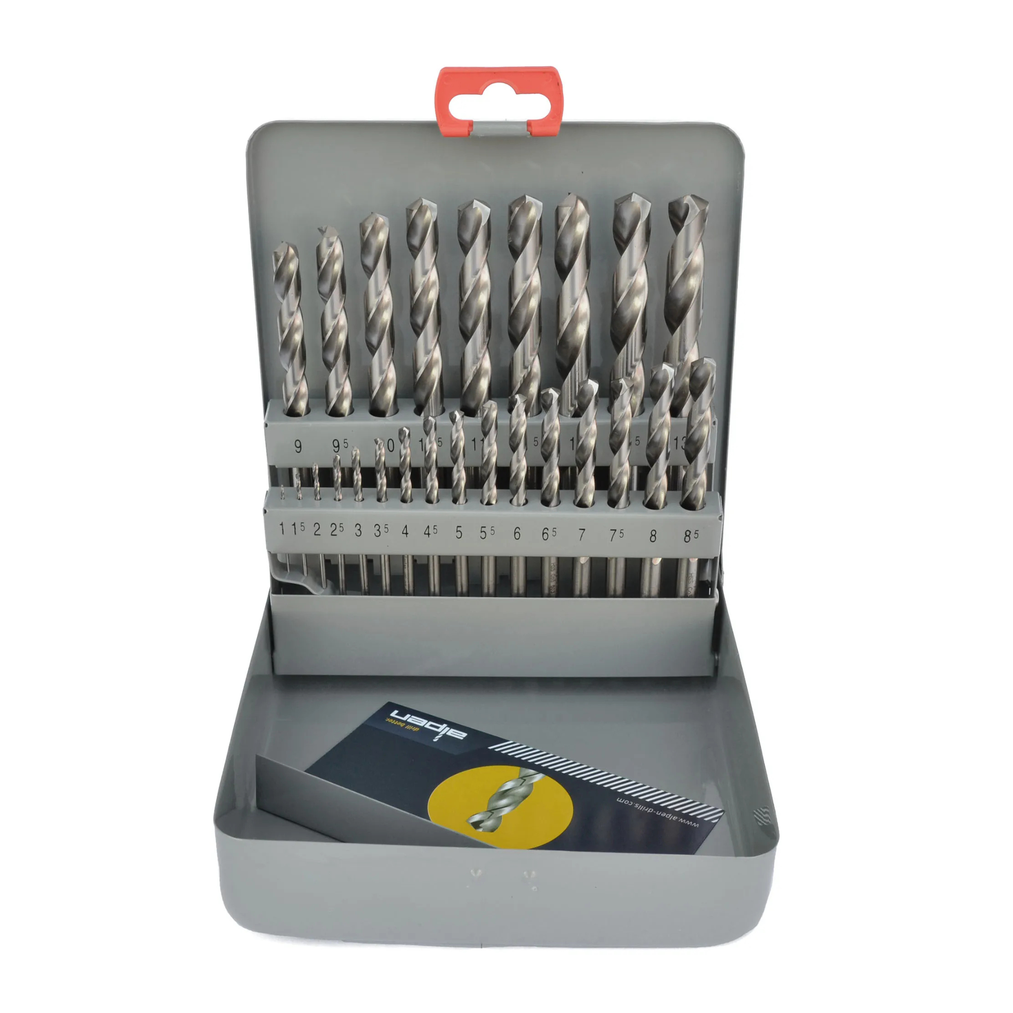 Set de brocas HSS Cobalt 25 piezas Alpen