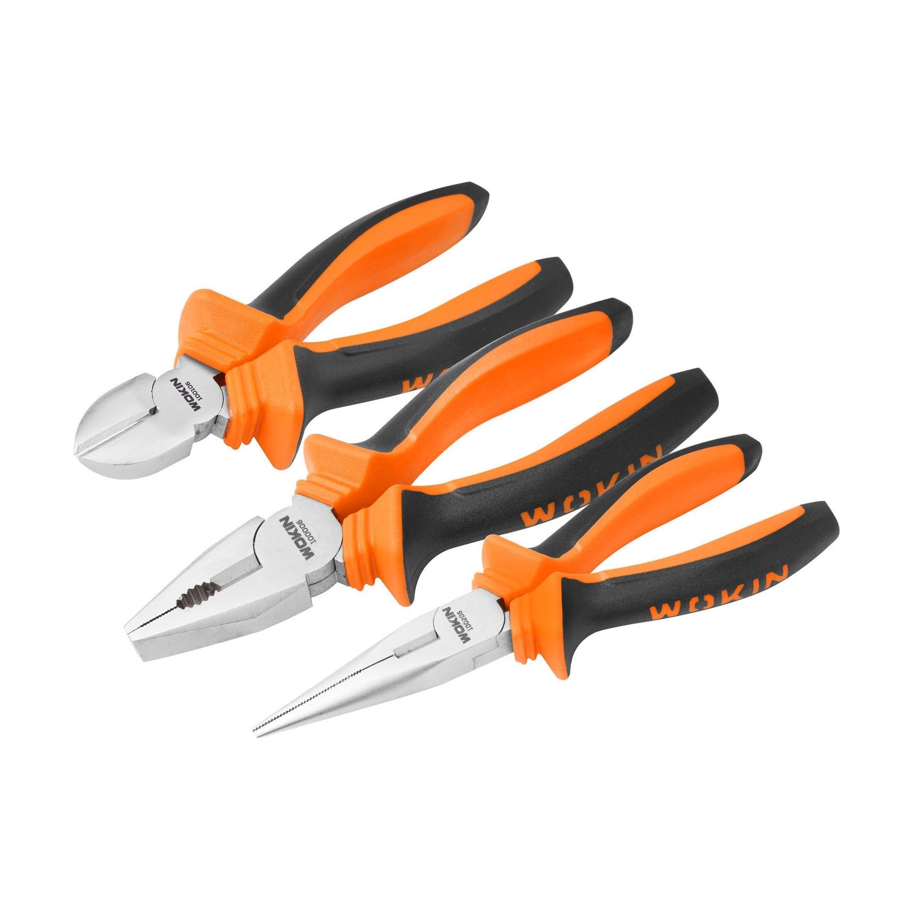 Set alicates 3 piezas Wokin