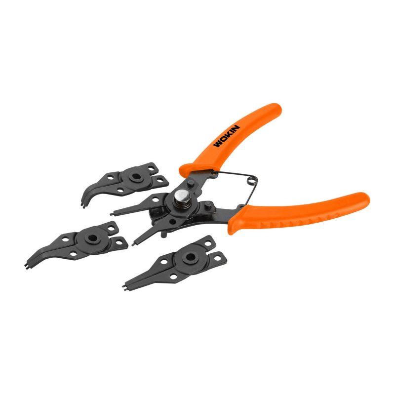 Alicate sacaseguros 6" 4 en 1 Wokin