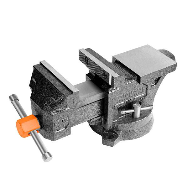Tornillo de banco industrial 4" Wokin