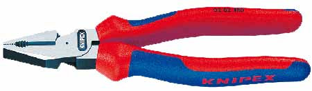 ALICATE KNIPEX 0202200 (202200) - 200 MM UNIV.CON FUNDA/PLAST
