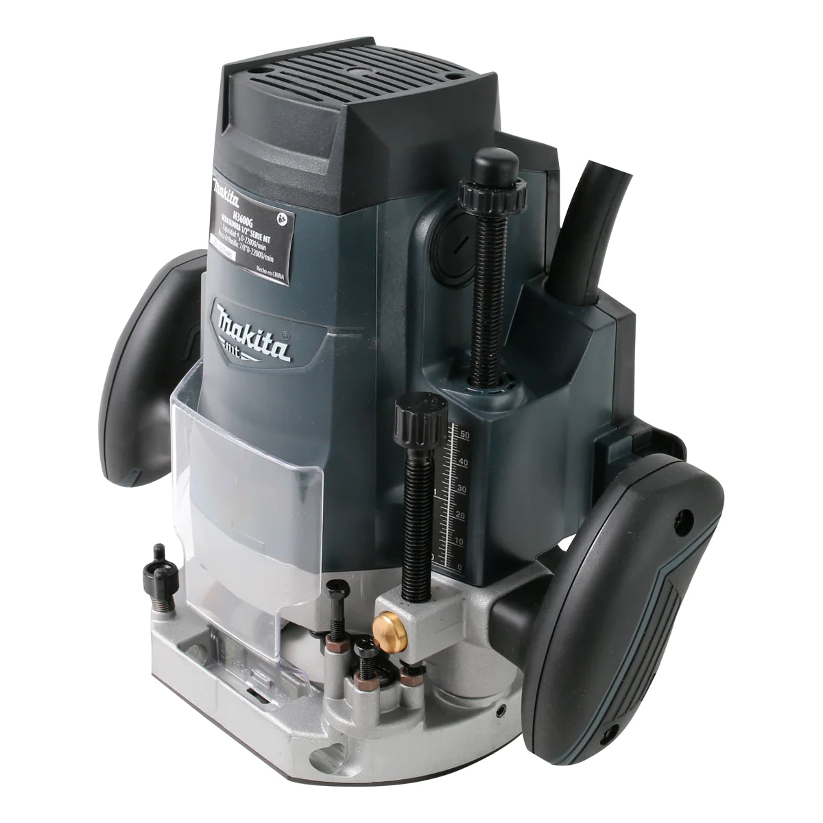 Rebajadora de 1/2" y 1/4", 1.650 w., "mt" (m3600g) - MAKITA