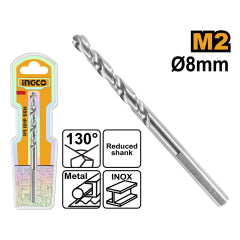 BROCA PARA METAL INGCO HSS INDUSTRIAL 8MM # DBT11300801