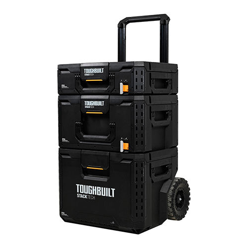 CAJA DE HERRAMIENTAS CON RUEDAS 3 PZS STACKTECH TOUGHBUILT
