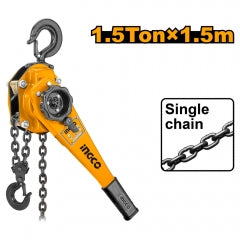 TECLE PALANCA INGCO 1,5 TON X 1,5 MTS # HSLB0015