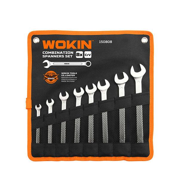Set de llaves punta corona industrial 8 piezas Wokin