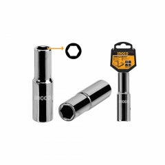 LLAVE DADO LARGO INGCO 6 PTA 1/2 DR 11 MM # HHAST12113L
