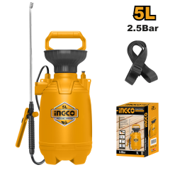 FUMIGADOR 5 LITROS INGCO C/VALVULA SEGURIDAD # HSPP30502