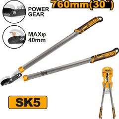 TIJERA INGCO CORTA CERCO/ PODA LARGA 30" # HLT7608