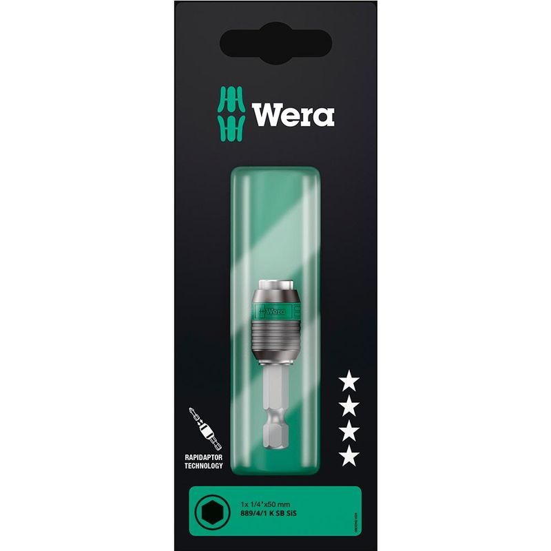 Porta Puntas Hex 1/4" x 50 mm con Imán