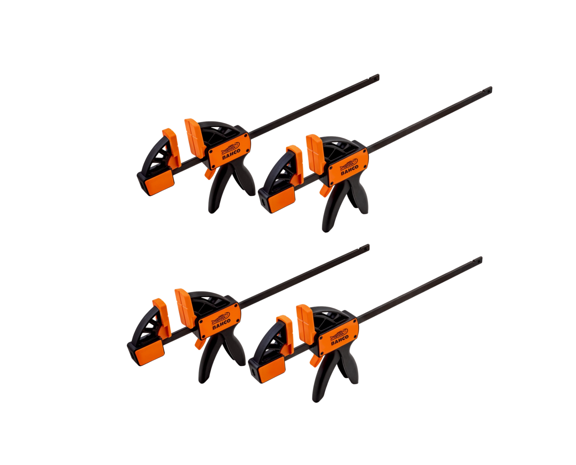 Set prensas rápidas de alta resistencia 150-300mm 4 Piezas Bahco