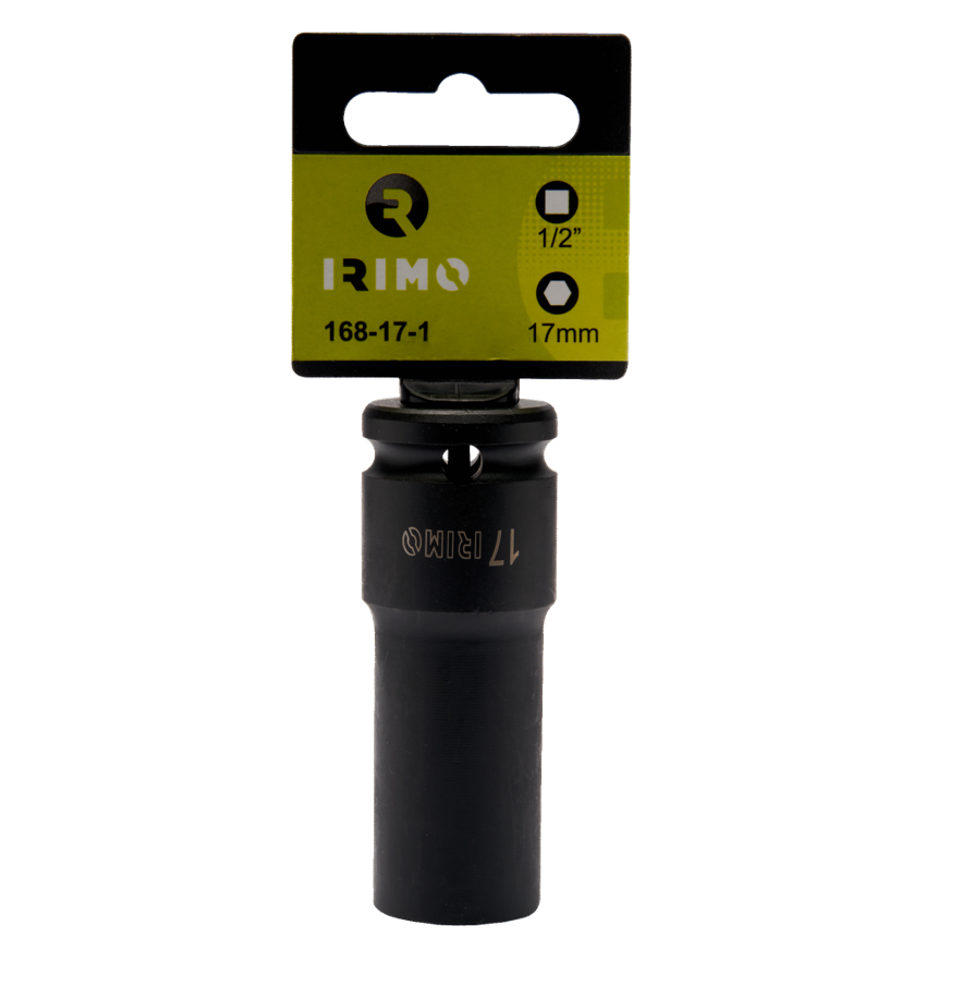 Dado de impacto largo 1/2" 21mm Irimo