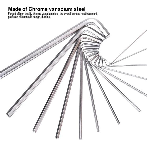 Set Llaves Allen Largas Pulgadas 13 Piezas (540613) - HARDEN