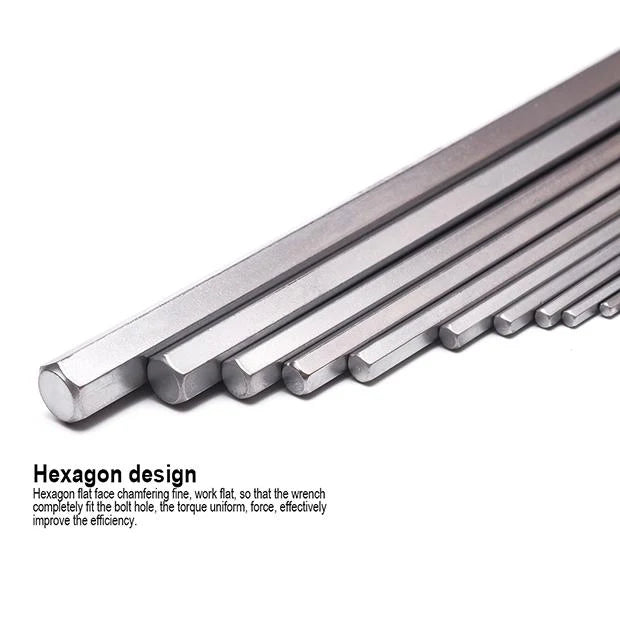 Set Llaves Allen Largas Pulgadas 13 Piezas (540613) - HARDEN