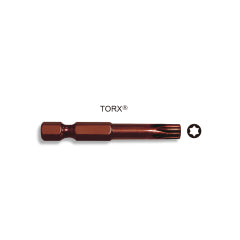 PUNTA CROSSMAN MAGNET. TORX T-30 1/4"X50MM # 44-711 (100 UNI.)(OF)