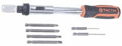 ATORNILLADOR # 209002 AUTOMATICO C/PUNTAS 7 PIEZAS - TACTIX