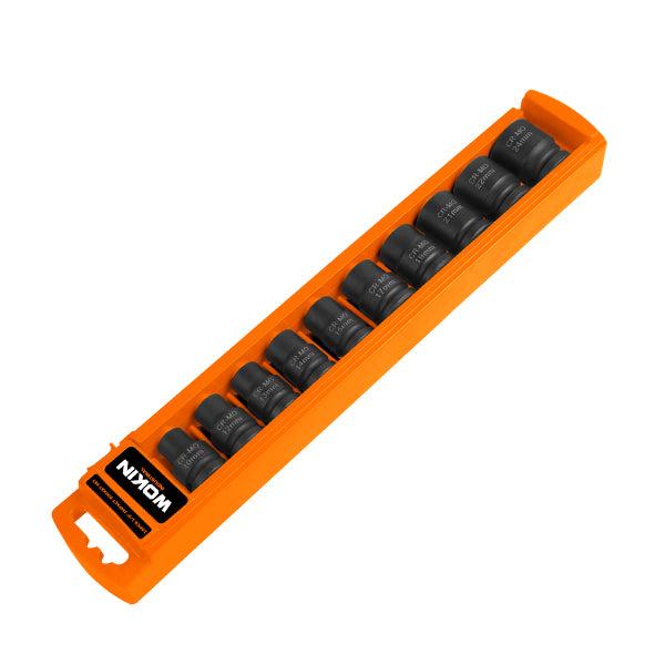 Set de dados de impacto 1/2" industrial 10 piezas Wokin