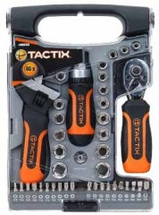 LLAVE DADO # 900155 46 PZ. MINI C/CHICHARRA ATORN.Y FRANCESA - TACTIX