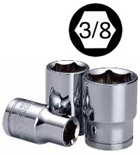 DADO CROSSMAN 3/8 DR 6 PTA. 9 MM # 96-304