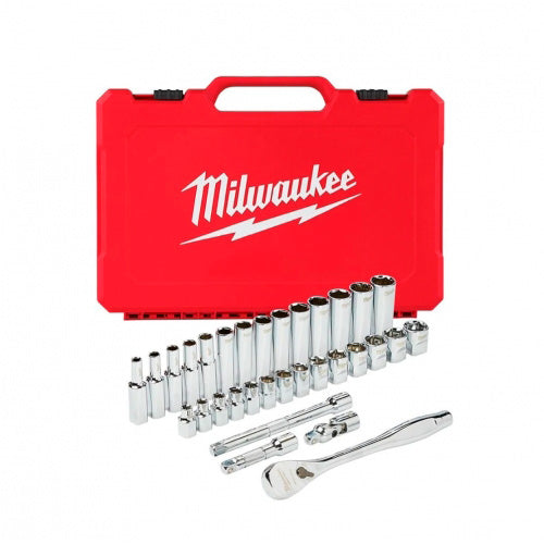 JUEGO DE DADOS 32PZS MM 3/8 MILWAUKEE 48-22-9508