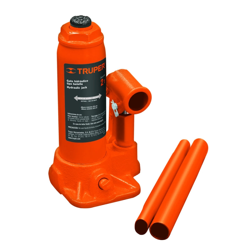 GATA GARAGE HIDRAULICA TRUPER T/BOTELLA 2 TON #GAT-2 (14810)