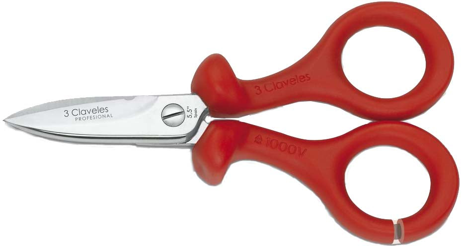TIJERA TRES CLAVELES # 163 - 5,5" ELECTRICISTA(OF)