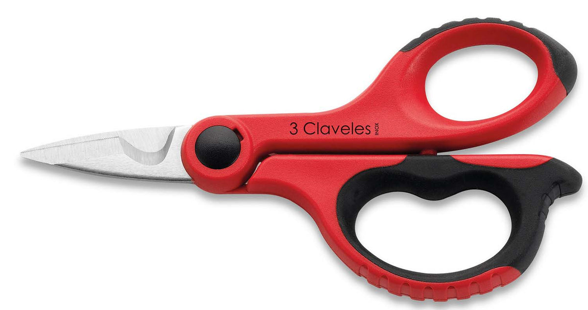 TIJERA TRES CLAVELES # 153 - 5,5" ELECTRICISTA PROFESIONAL