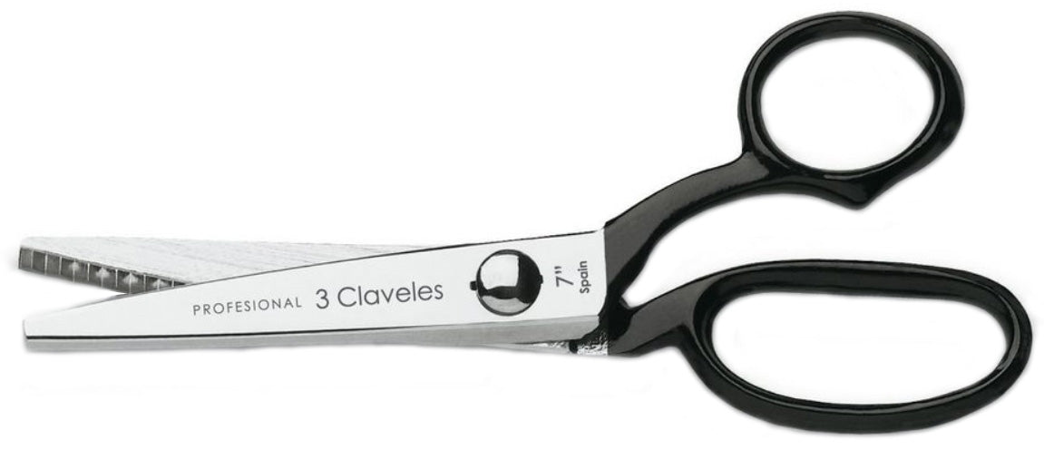 TIJERA TRES CLAVELES # 82 - 8,5" ZIG ZAG(OF)