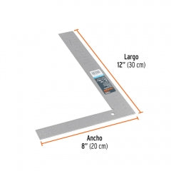 ESCUADRA TRUPER ALBANIL 12" #E-8X12 (14386)