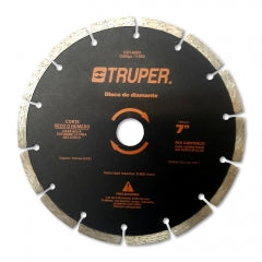 DISCO CORTAR TRUPER DIAMANTADO SEGMENT # DID-370 ( DDT-806D) 7" (11580)