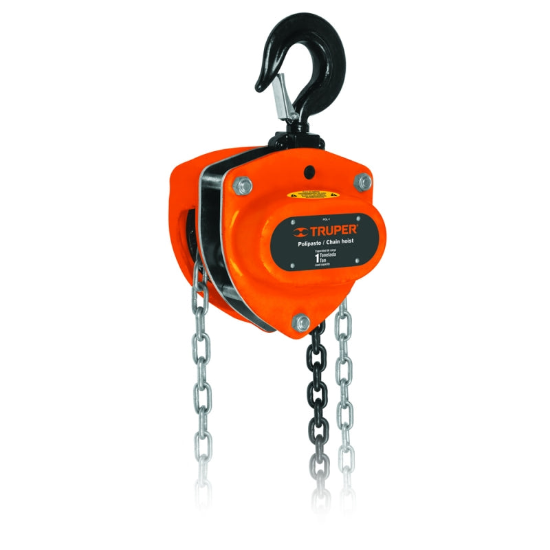 TECLE TRUPER CADENA 1 TON X 3 MTS # POL-1 (POLI-1) (18624)