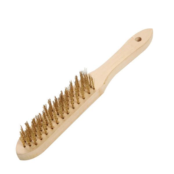 Escobilla de acero con mango 5 líneas Wokin