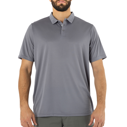 POLERA COOLDRY QUEBEC MANGA CORTA GRIS L