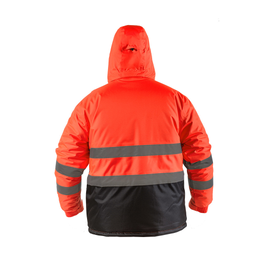 PARKA REFLECTIVA HW SIBERIA ROJO FLUOR XL