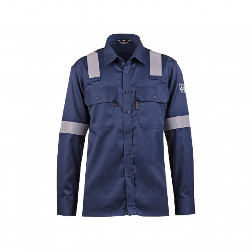 CAMISA IGNIFUGA NFPA AZUL T.XL HW TARASAFE