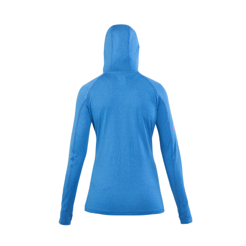POLERA DRY FIT HW SPX C/ GORRO MANGA LARGA MUJER ELECTRIC BLUE XS