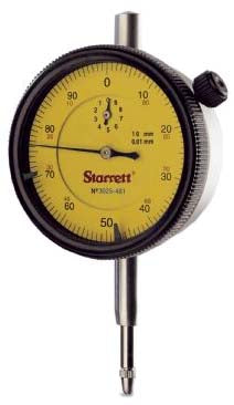 RELOJ COMPARADOR STARRET # 3025-257J DIAMETRO 57MM(OF)
