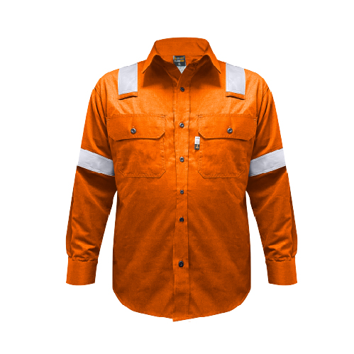 CAMISA IGNIFUGA NFPA NARANJO T.L HW TARASAFE