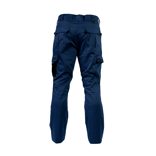 PANTALON CARGO HW DAKOTA SPANDEX DEEP BLUE L