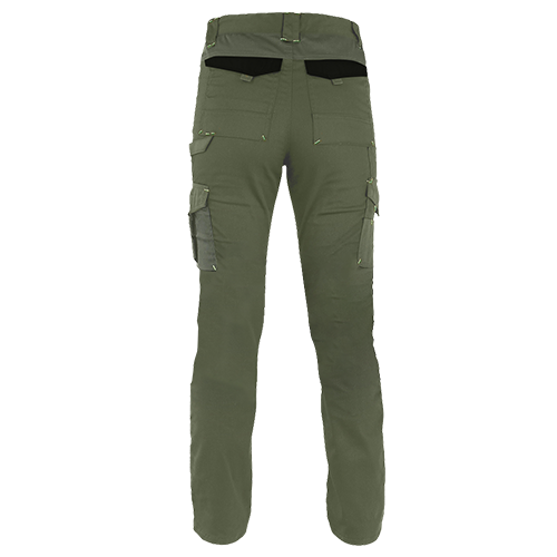 PANTALON HW DAKOTA SPANDEX MUJER VERDE OLIVA S