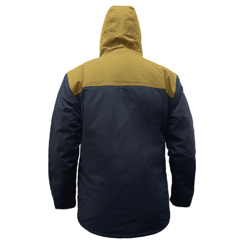 PARKA HW KODIAK AZUL MOSTAZA XXL
