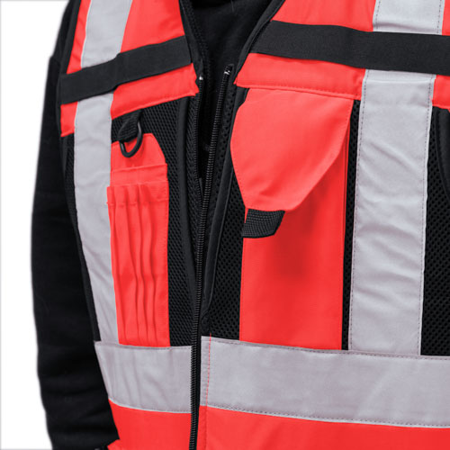 CHALECO GEOLOGO ALASKA XPERT HOMBRE ROJO L