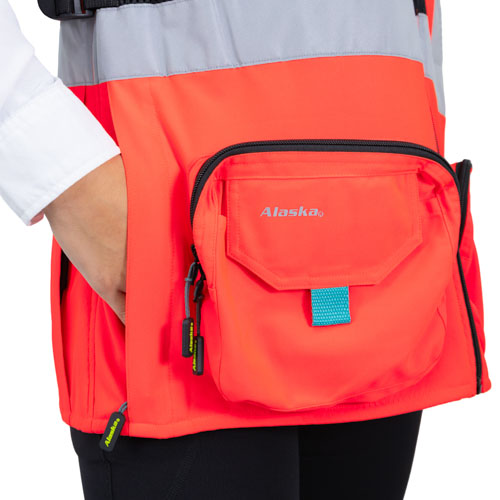 CHALECO GEOLOGO ALASKA XPERT MUJER ROJO XS