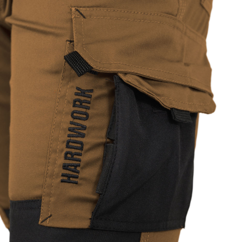 PANTALON CARGO HW DAKOTA SPANDEX TABACO XL