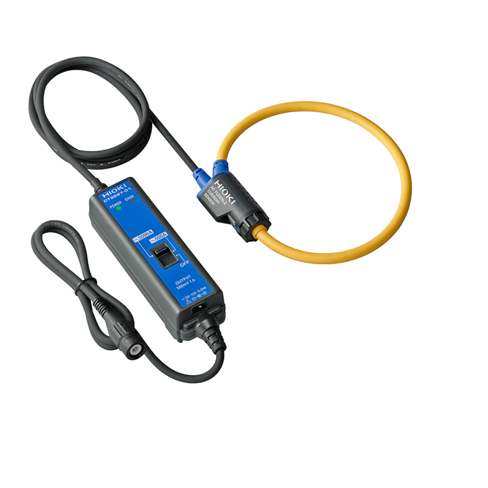 sensor de corriente flexible 500/5000A/3.94"diámetro (CT9667-01) HIOKI